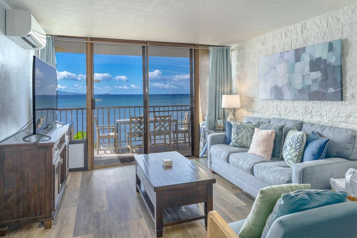 Direct Oceanfront—Fully Remodeled—Sleeps 6 Wailuku Exterior foto